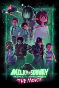 Expresso Galático Metrô Via-Lácteo: O Filme (2026) | Anime, Ficção Científica e Comédia | Filme Dublado