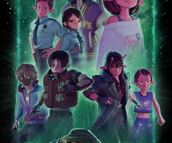 Expresso Galático Metrô Via-Lácteo: O Filme (2026) | Anime, Ficção Científica e Comédia | Filme Dublado